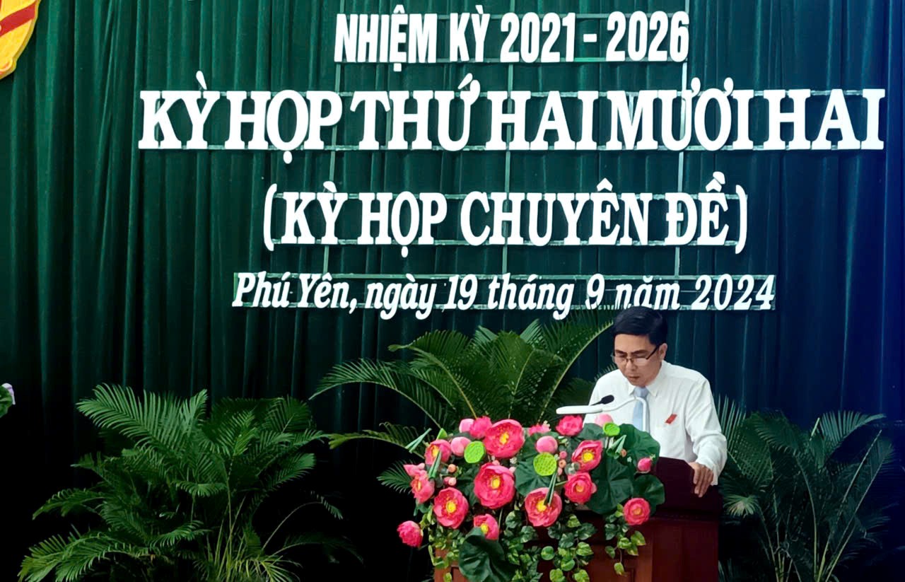 Ban Pháp chế HĐND tỉnh báo cáo kết quả thẩm tra tại Kỳ họp thứ 22 (Kỳ họp chuyên đề) HĐND tỉnh khóa VIII, nhiệm kỳ 2021 - 2026